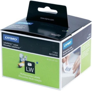 Etykieta Dymo Labelwriter 57 x 32 mm (1000) do wielu zastosowań usuwalne