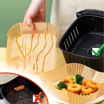 Бумажные вкладыши для аэрофритюрницы 100 шт.