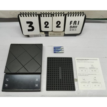 КУХОННЫЕ ВЕСЫ СЕНСОРНЫЕ ЦИФРОВЫЕ КОФЕЙНЫЕ ВЕСЫ С ТАЙМЕРОМ 3000г / 0,1г