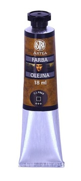 Farba olejna Artea 18ml czerń kostna