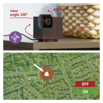 EMOS H4061 GoSmart IP-110 CUBE PTZ-камера с Wi-Fi