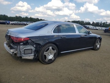 Mercedes Klasa S W223/V223 2024 Mercedes-Benz Klasa S Maybach S 580 4M 2024 4.0l 4.0 Benzyna 496KM, zdjęcie 3