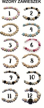 Подвеска-пустышка с названием, набор погремушек для детского душа.