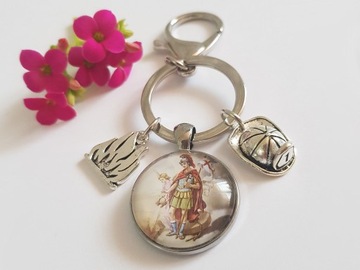 Брелок Пожарная служба Волонтерская пожарная часть День пожарного