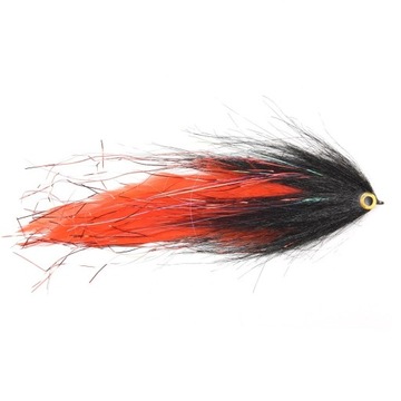 Mucha szczupakowa Hollow Deceiver Black & Red