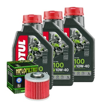 HF145 + OLEJ MOTUL DO YAMAHA XV535 VIRAGO 87-02
