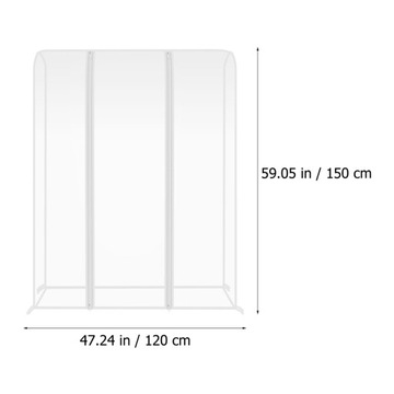 ПРОЗРАЧНАЯ КРЫШКА ВЕШАЛКА ДЛЯ ОДЕЖДЫ ПЫЛЕЗАЩИТНАЯ ВЕШАЛКА ДЛЯ ОДЕЖДЫ