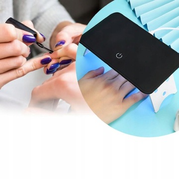 УФ/СВЕТОДИОДНАЯ ЛАМПА ДЛЯ НОГТЕЙ ГИБРИДНЫЕ ГЕЛИ 24 Вт