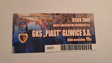 PIAST GLIWICE - JESIEŃ 2009