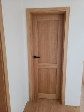 Внутренняя деревянная дверь, дверная коробка без четверти