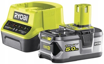 RYOBI Аккумуляторная УГЛОВАЯ ШЛИФОВАЛЬНАЯ МАШИНА R18AG ONE+ 18 В + 5 Ач