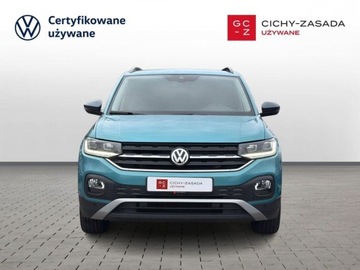 Volkswagen T-Cross SUV 1.0 TSI 115KM 2019 Volkswagen T-Cross TSI 115KM Life Bamboo Garden Martwe pole LED Kamera, zdjęcie 7