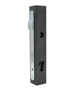 zestaw puszka zamek 029 brama furtka(246x40x40 mm)