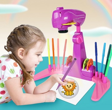 Проектор для рисования 32 слайдов-маркеров