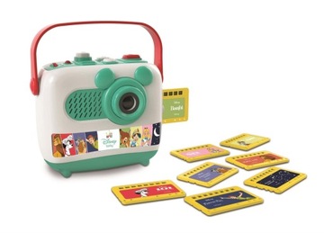 CLEMENTONI DISNEY PROJEKTOR, OPOWIADACZ BAJEK dla dzieci 1-6 lat