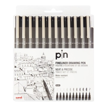 CIENKOPIS UNI PIN/200 ZESTAW 12SZT.