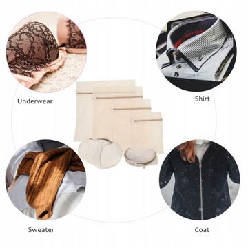 Laundry Mesh Bag Laundry Bags Underwear 6 pcs