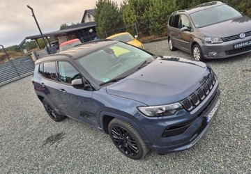 Jeep Compass II SUV Facelifting 1.5 MHEV T4 130KM 2022 Jeep Compass Bezwypadkowy Zarejestrowany PL Stan Niemiec, zdjęcie 28