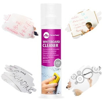 Płyn w sprayu do czyszczenia BIAŁYCH TABLIC SUCHOŚCIERALNYCH 250ml