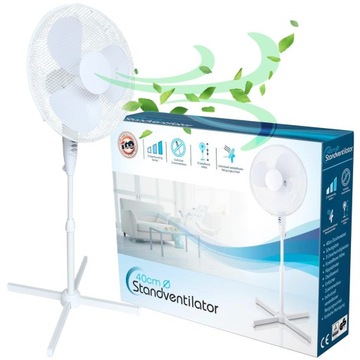 Wentylator podłogowy Ito 40CM Ventilator biały
