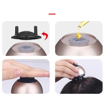 Аппликатор для кожи головы, расческа с эфирным маслом для волос