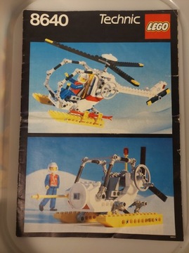 LEGO instrukcja do zestawu 8640