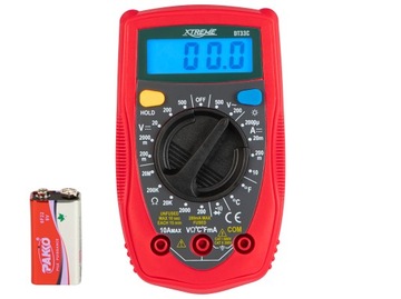 Измеритель XTREME DT33C, проверка напряжения тока