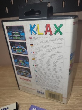 KLAX - SEGA MASTER СИСТЕМА SMS ЗАПОЛНЕНА