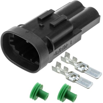 Gniazdo wtyczki wentylatora 2-pin 6mm