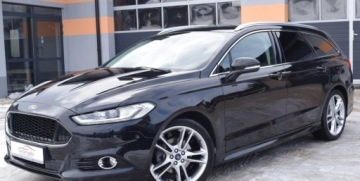 Ford Mondeo V Kombi 2.0 TDCi Bi-Turbo 210KM 2015 Ford Mondeo 2.0 TDCI 210 PS PowerShif ST-Line Fuul Ledy kamera Lopatki Na, zdjęcie 5