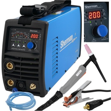 Spawarka Sherman TIG AC/DC 200A MMA aluminium