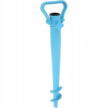 CRIVIT WKRĘCANY STOJAK NA PARASOL PODSTAWA DO PARASOLA PLAŻOWEGO NIEBIESKi