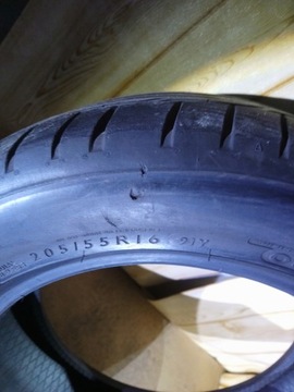 ШИНА 205/55R16 91Y DUNLOP SPORT MAXX RT 5,53 мм DOT 4716 (183)