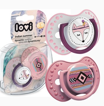 LOVI SMOCZEK USPOKAJĄCY DYNAMICZNY 2 SZT. 6-18 m