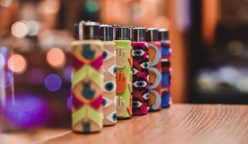 ZAPALNICZKA CLIPPER PŁOMIENIOWA STYL ETUI THC