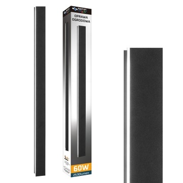 LAMPA LED ELEWACYJNA KINKIET OGRODOWY LARA 60W 190cm zewnętrzny