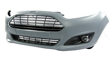 Бампер передний Ford Fiesta MK7 LIFT 13 - 17 Комплект!