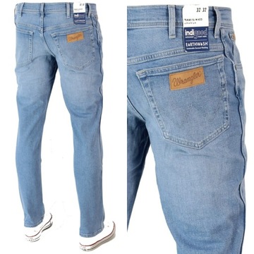 WRANGLER TEXAS SLIM JEANS PROSTE _ W32 L34