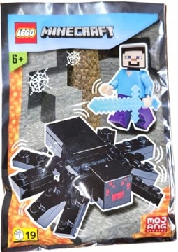 LEGO Minecraft Polybag 662207 Steve i Pająk NOWY