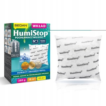 HUMISTOP WKŁAD ZAPAS DO POCHŁANIACZA WILGOCI X 10
