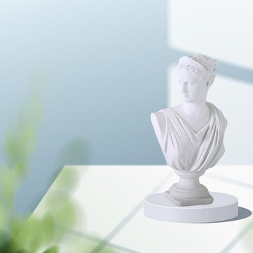 2x Head of Diana Statue Bust Resin