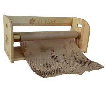 Ekologiczny papier nacinany Siatka 3D 20cm*50mb