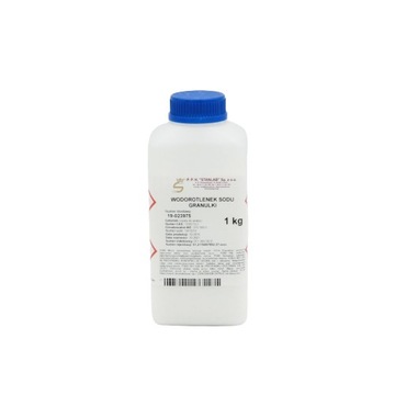 WODOROTLENEK SODU GRANULKI NaOH CZDA 1 KG KRET