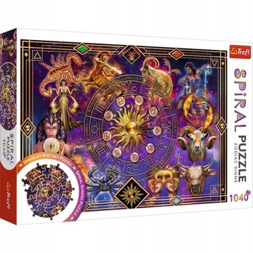 TREFL Puzzle Edukacyjne 1040 Znaki zodiaku