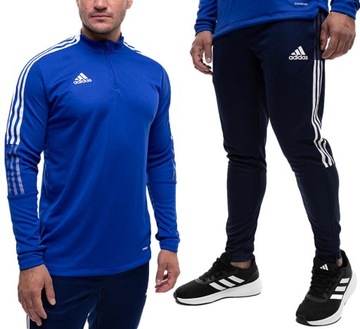 adidas dres męski komplet sportowy treningowy bluza spodnie Tiro 21 r. XL