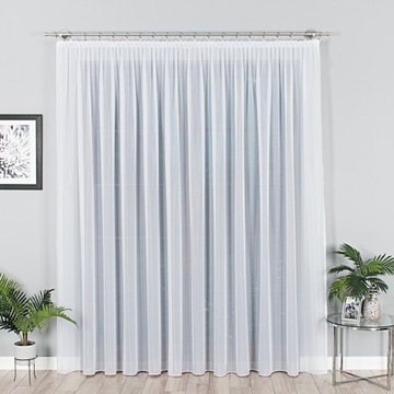 ВУАЛЬ ШТОРА ЛЯГУШКА ЛЕНТА ТУННЕЛЬ 400х250см