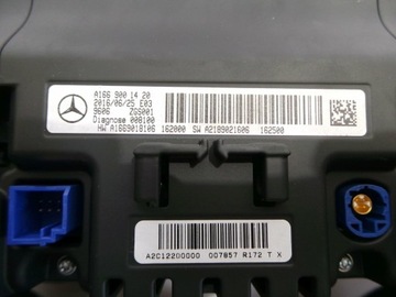 MERCEDES GLA X156 2016 НАВИГАЦИОННАЯ ПАНЕЛЬ ДИСПЛЕЯ РАДИО