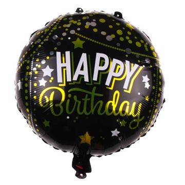 Balon Foliowy Urodzinowy Happy Birthday 45cm