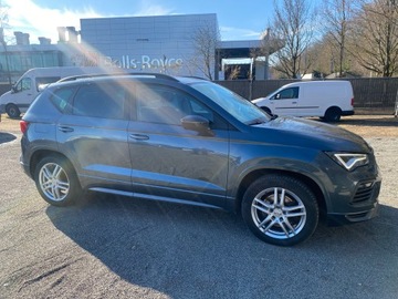 Seat Ateca SUV Facelifting 2.0 TDI 150KM 2022 ATECA FR 2.0TDI 150PS KeylessGo Skóry Virtual Salonowy Stan 2xAlu, zdjęcie 4