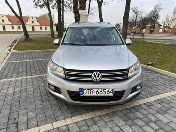 Volkswagen Tiguan I SUV 2.0 TDI CR DPF BlueMotion 140KM 2011 Volkswagen Tiguan Zarejestrowany Bogata wersja, zdjęcie 1